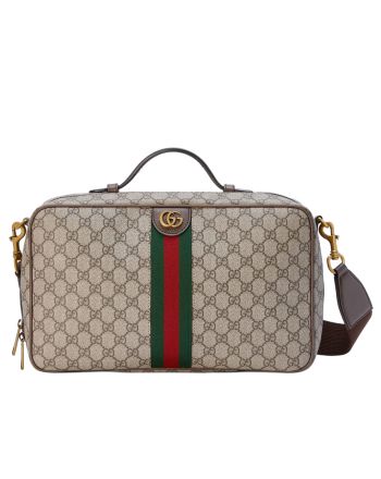 Gucci Savoy Shoe Case 752587 Dark Coffee