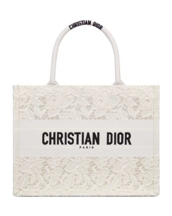 Christian Dior Medium Dior Book Tote Cream