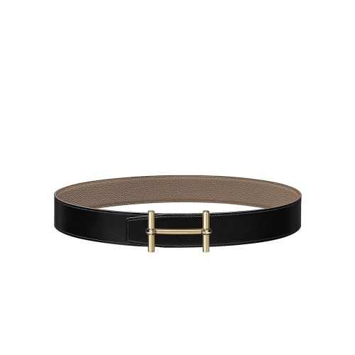 Hermes H D'ancre Belt Buckle & Reversible Leather Strap 38mm 